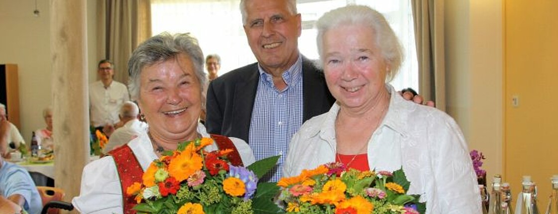 Bei der 10 Jahres Feier des Caritas-Pflegewohnhauses Hitzendorf wurde gefeiert und gratuliert