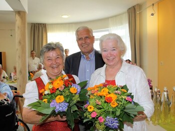 Bei der 10 Jahres Feier des Caritas-Pflegewohnhauses Hitzendorf wurde gefeiert und gratuliert