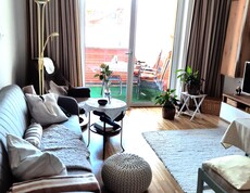 Ein gemütliches Wohnzimmer 