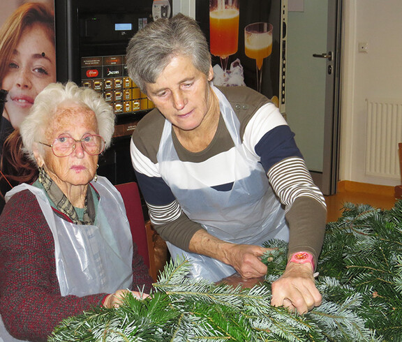 Adventfeier im Haus Johannes der Täufer