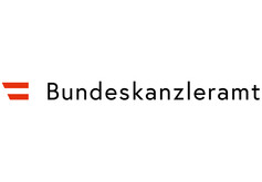 Offizielles Logo des Bundeskanzleramtes der Republik Österreich in Farbe