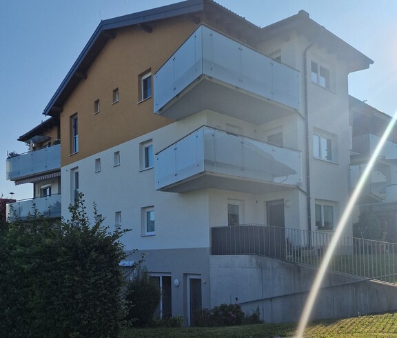 Wohngebäude von außen