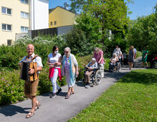 Auf geht's zum Sommerfest "Alles Walzer", Juni 2022 © Karl Lahmer