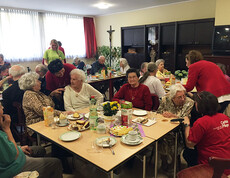 Frühlingscafé mit der Caritas Pflege Zuhause St. Anton