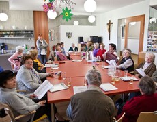 Musizieren im Gemeinschaftsraum