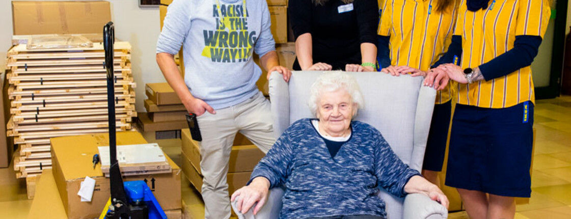 Spende Ikea für Caritas Pflegeheim Haus St. Elisabeth