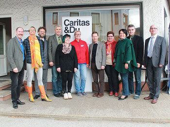 Caritas Pflege Kirchberg/Gloggnitz präsentiert seine neu renovierte Büroräumlichkeiten