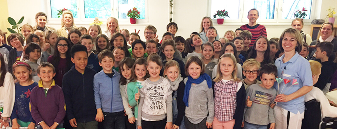 Die SchülerInnen der Volksschule Celtesgasse gaben im Haus Franz Borgia ein Konzert.