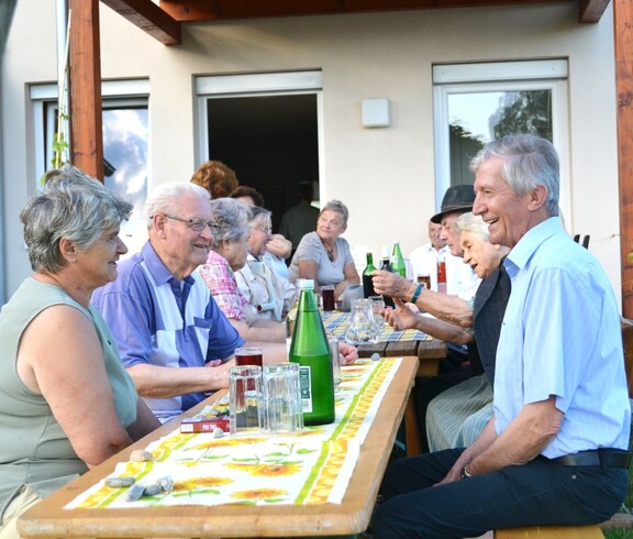 Feier im Garten