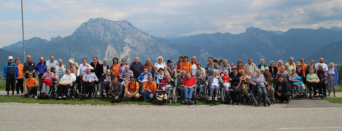 Seniorengruppe in Gmunden