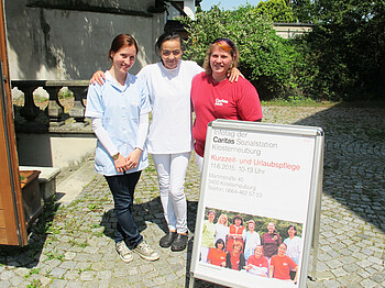 Die Caritas Sozialstationen Niederösterreich luden zum Infotag