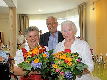 Bei der 10 Jahres Feier des Caritas-Pflegewohnhauses Hitzendorf wurde gefeiert und gratuliert
