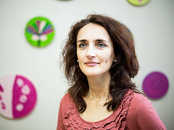 Mirsada Tutic, Leiterin der Grünen Etage im Haus Schönbrunn, erzählt von der Flucht aus Ihrer Heimat Bosnien