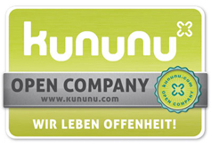 Logo Kununu - Wir leben Offenheit